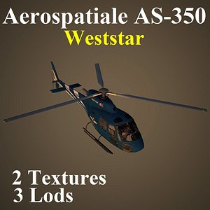aerospatiale waa 3d model