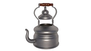 Silver Kettle 3D