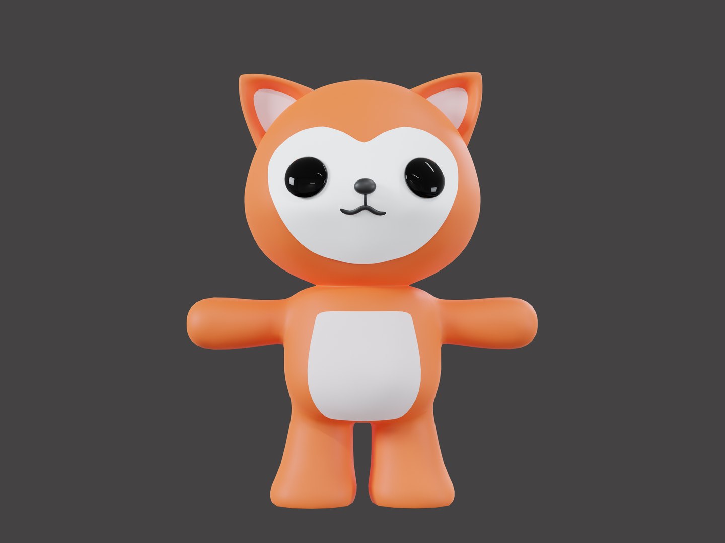 3D Fox model - TurboSquid 1952555
