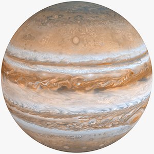 3D planet jupiter