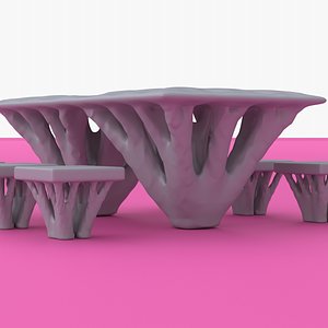 Organic Dinning Table Set
