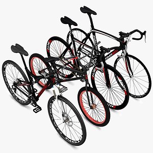 3d model cycling bikes