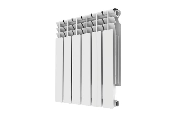 3d model aluminium bimetall radiator