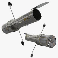 Kennan KH-11 Orbital Telescope without Panels