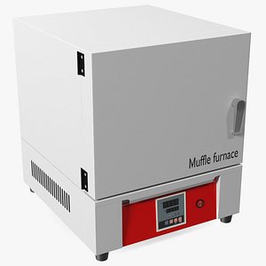 3D model Desktop Muffle Furnace