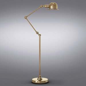 1940s Hollywood Studio Floor Lamp Classic (2)