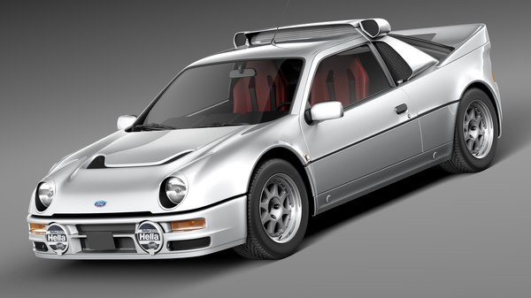 フォードRS200 1984-19863Dモデル - TurboSquid 790837
