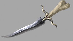 dagger fantasy 3d model