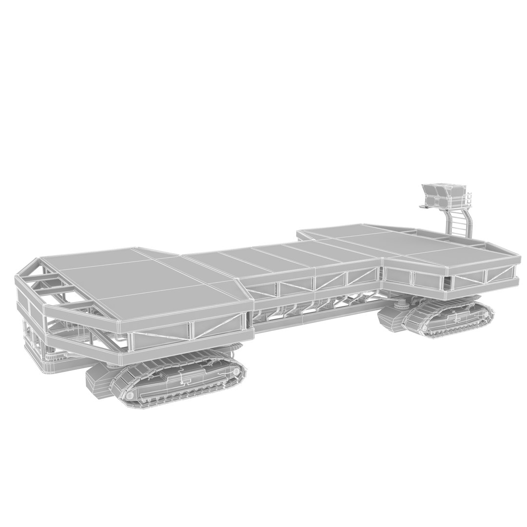 3d Sci Fi Cargo Loader Model