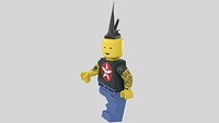 Lego Rock Man