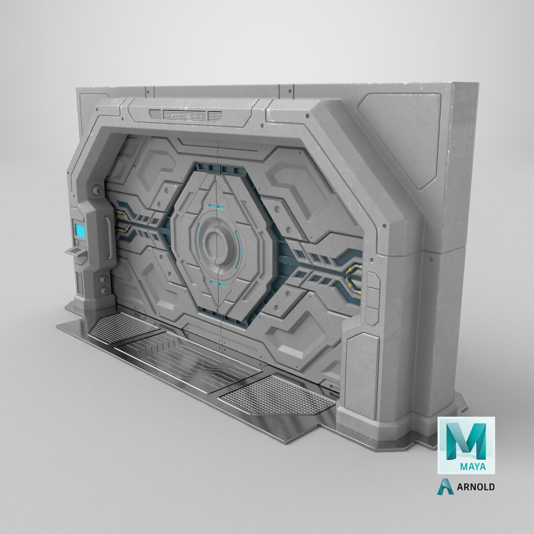 3D model Detailed Science Fiction Door https://p.turbosquid.com/ts-thumb/P8/Iuhj0s/FC/stemcell_maya_arnold_render/png/1718798414/1920x1080/fit_q87/f2f546a36acb6525aa93e330d5f34316c66dd227/stemcell_maya_arnold_render.jpg