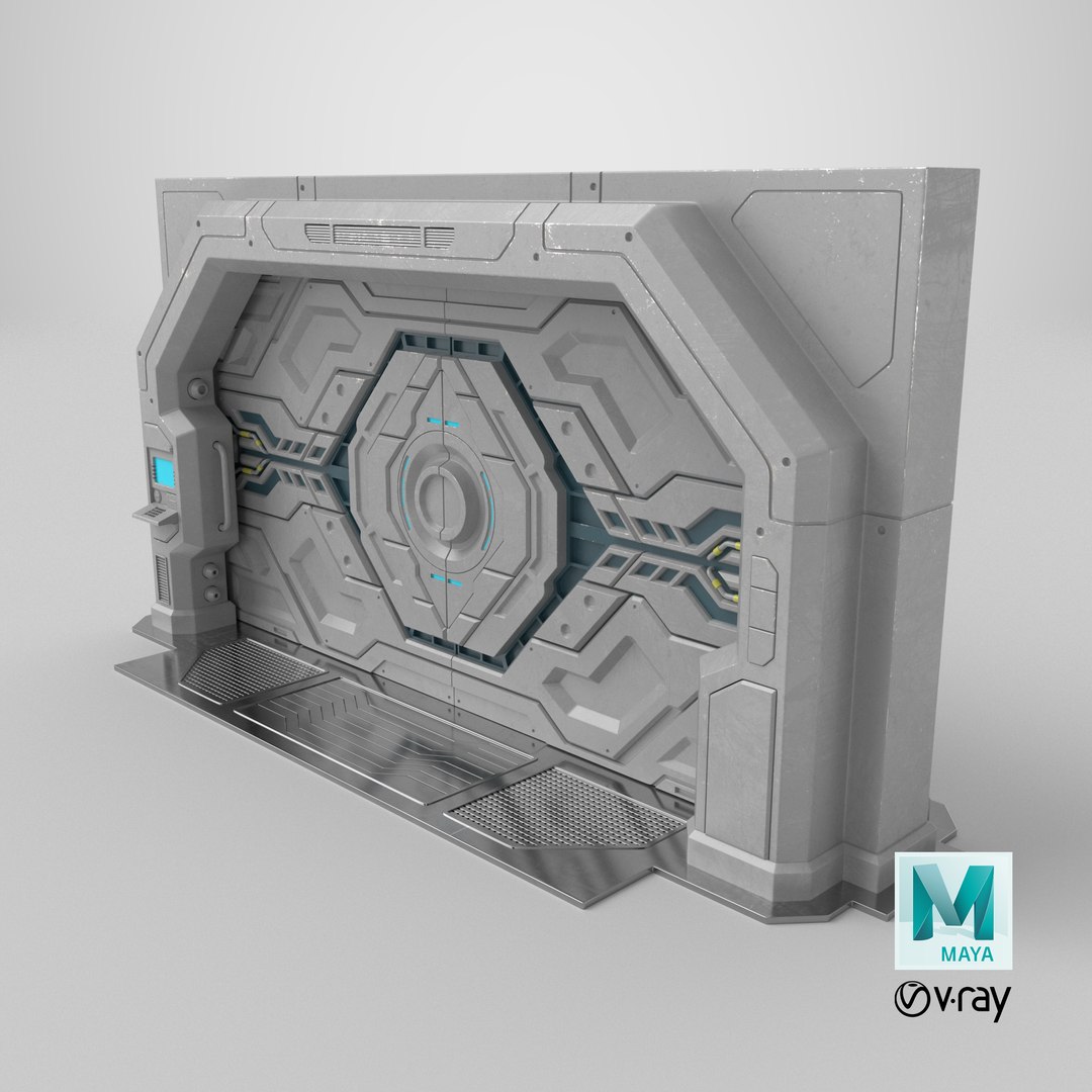 3D model Detailed Science Fiction Door https://p.turbosquid.com/ts-thumb/P8/Iuhj0s/do/stemcell_maya_vray_render/png/1718798417/1920x1080/fit_q87/74053c05207c43d8594e0cfcbd2ccc08d35672e4/stemcell_maya_vray_render.jpg