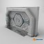 Detailed Science Fiction Door