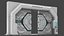 Detailed Science Fiction Door
