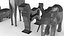 Animal Statues of Metal 2 Variants