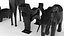 Animal Statues of Metal 2 Variants