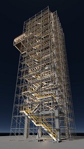 Industrial tower under construction 26i09