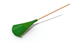 3d model garden rake