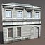 公寓楼＃102低聚3d模型