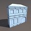 公寓楼＃102低聚3d模型