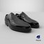 Classic Men Leather Shoes - Realistic and Game-Ready
