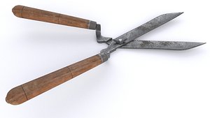 garden shears 3D model