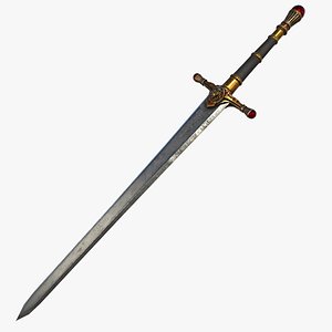 Fantasy Sword RPG Greatsword Great Sword Long Sword Claymore Two Handed Zweihander