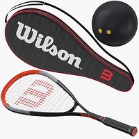 Squash Equipment Collection