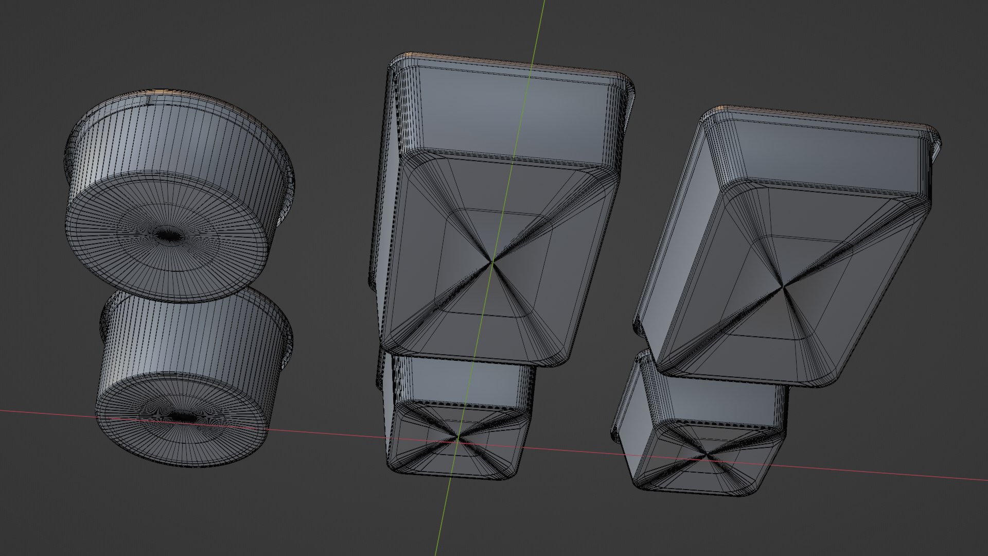 Green Tupperware with Leaf Pattern 3D model - TurboSquid 1965227