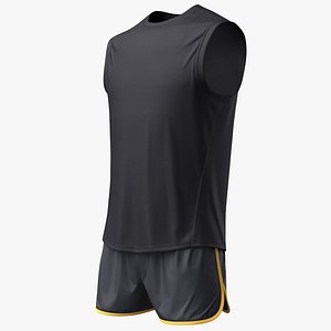 Tank Top and Shorts 2v Black PBR