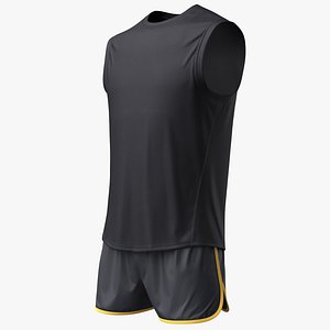 Tank Top and Shorts 2v Black PBR