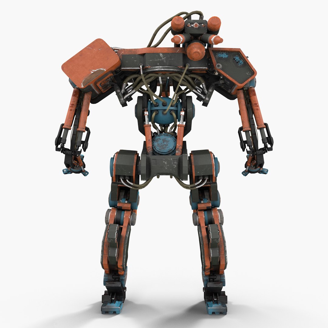 3d model robot punisher