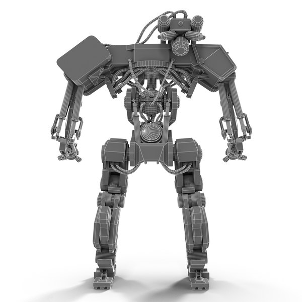 3d model robot punisher