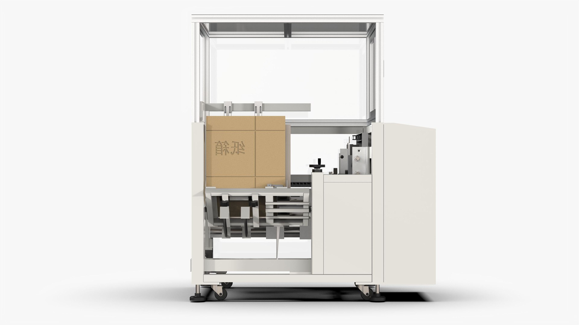 3D Model Automatic Folding Carton Machine - TurboSquid 1998177