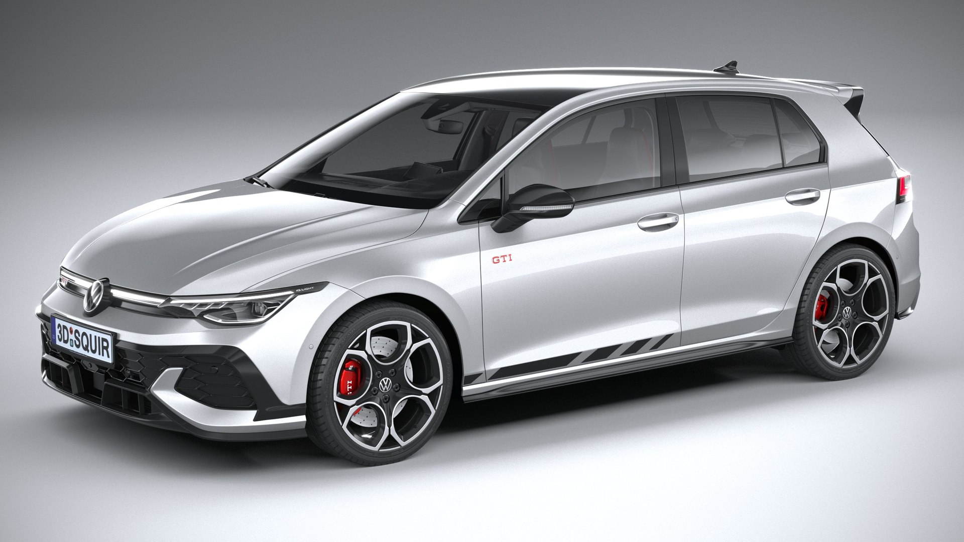 3D Volkswagen Golf Clubsport GTI 2025 Model TurboSquid 2240757