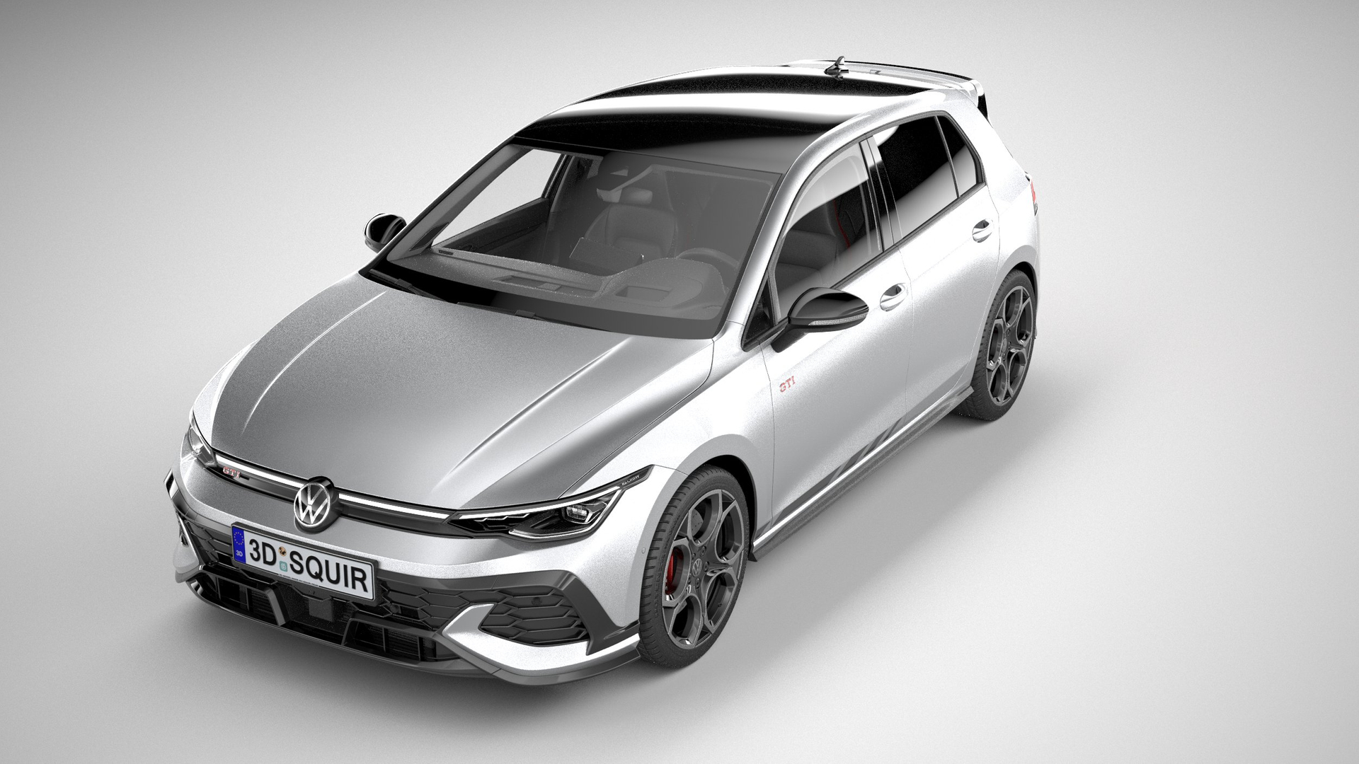 3D Volkswagen Golf Clubsport GTI 2025 Model TurboSquid 2240757