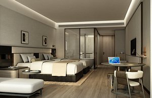 Hotel Room 10 3D model