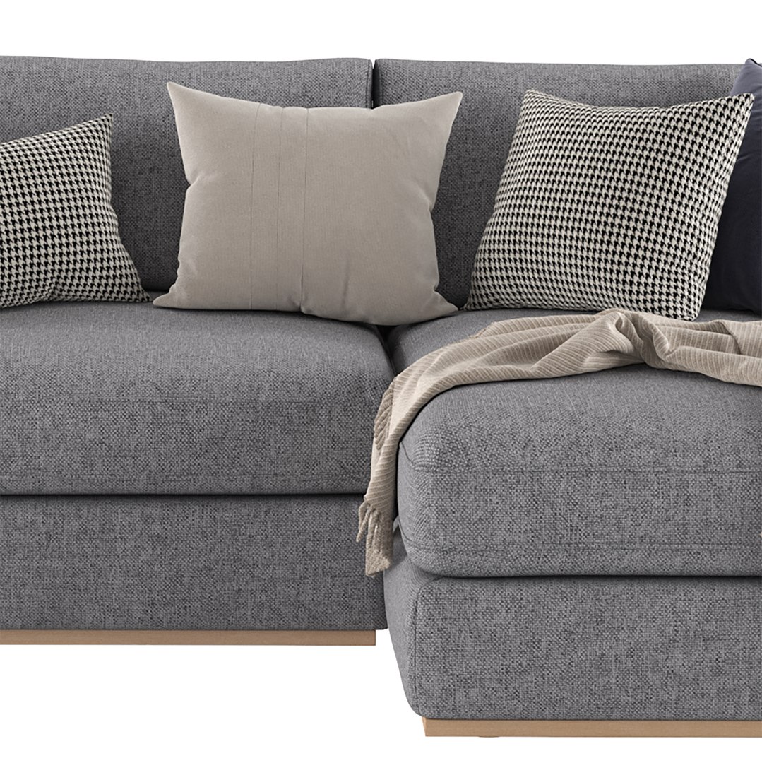 Nixon Modular Sofa 3D - TurboSquid 2143367