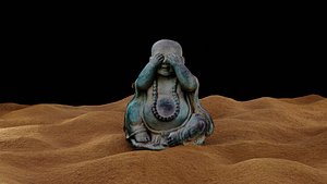 Ancient Buddha 3D model