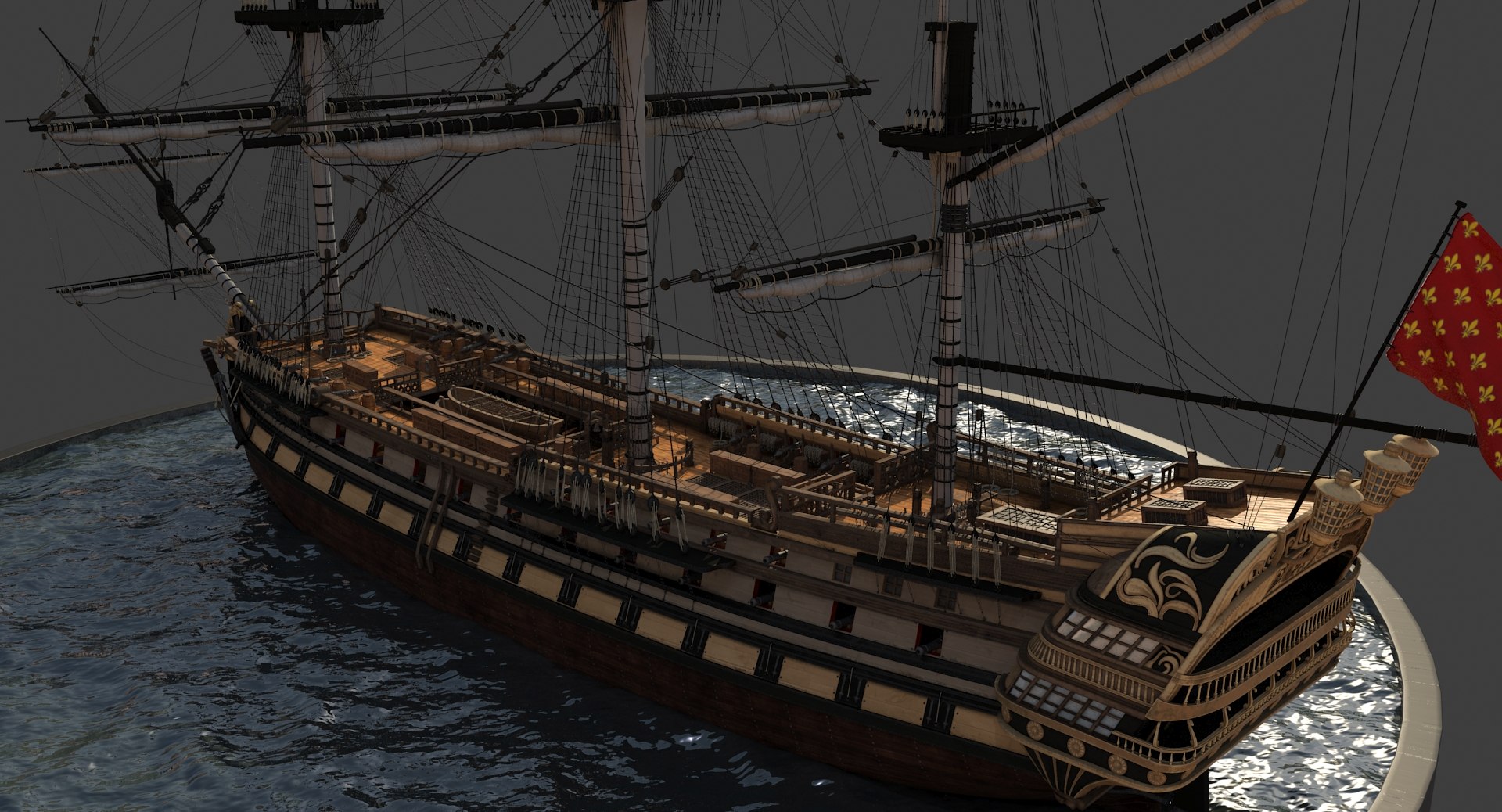 3D galleon realistic prop https://p.turbosquid.com/ts-thumb/P9/74cQ5V/0siYj6jB/galleon09_15a/jpg/1522697034/1920x1080/fit_q87/3b25dd639d493c988176aa07056dfda3080d65d3/galleon09_15a.jpg