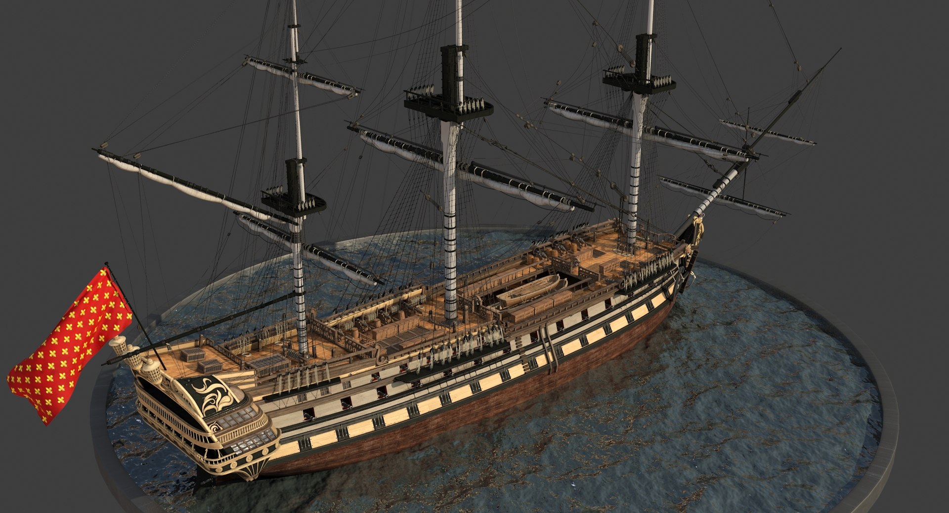 3D galleon realistic prop https://p.turbosquid.com/ts-thumb/P9/74cQ5V/XcCWHsdb/galleon09_03a/jpg/1522696904/1920x1080/fit_q87/a48f01140fd5ea6a6035bb82fffc3c538bf6cdba/galleon09_03a.jpg