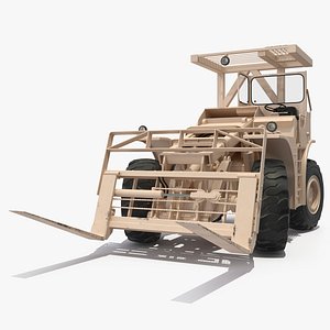 Pettibone Rough Terrain Military Forklift Sand Rigged