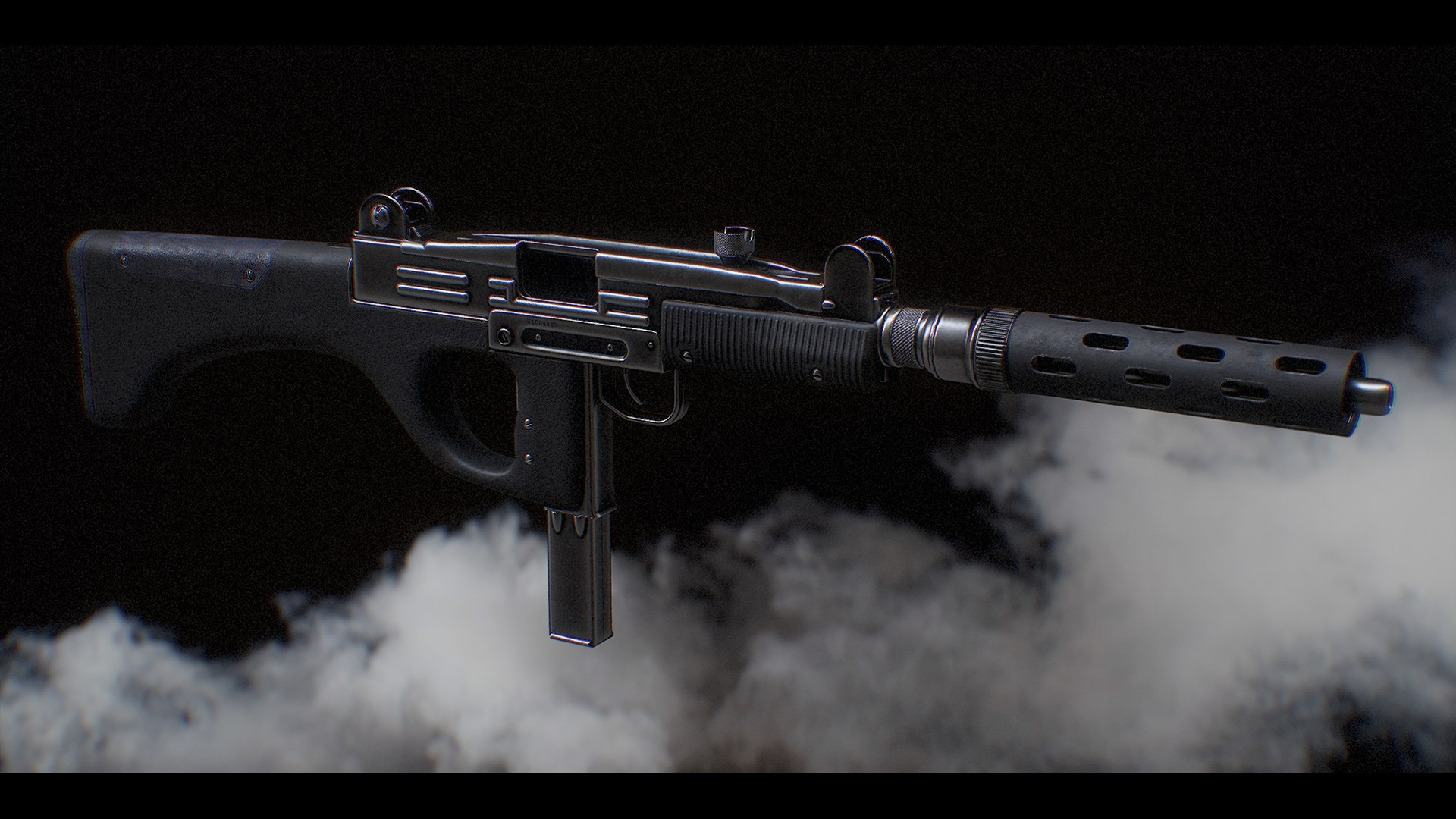 3D Uzi - TurboSquid 2209935