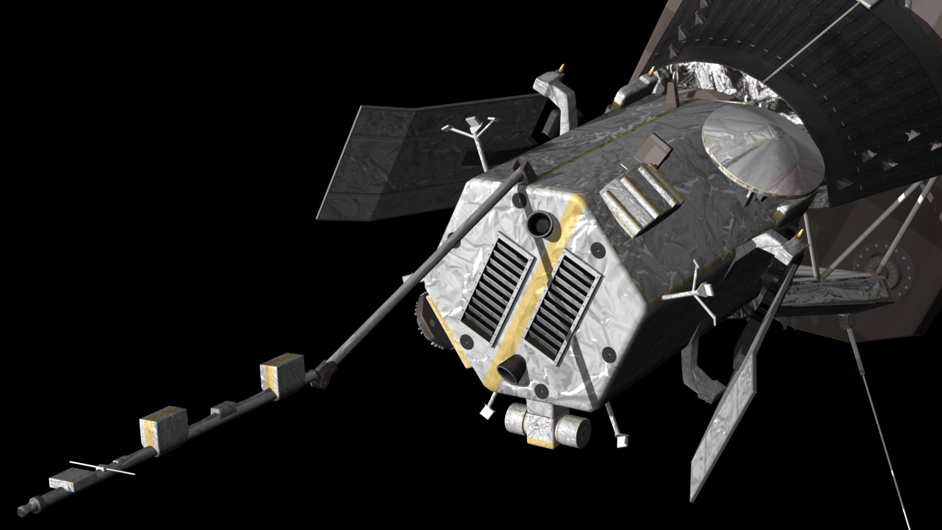 parker solar probe 3D https://p.turbosquid.com/ts-thumb/P9/EumIFP/5DBd84Nj/psppr14/jpg/1544454463/1920x1080/fit_q87/e2e62d9dba0e30a14f26b88d5a387b617f4ed7fe/psppr14.jpg