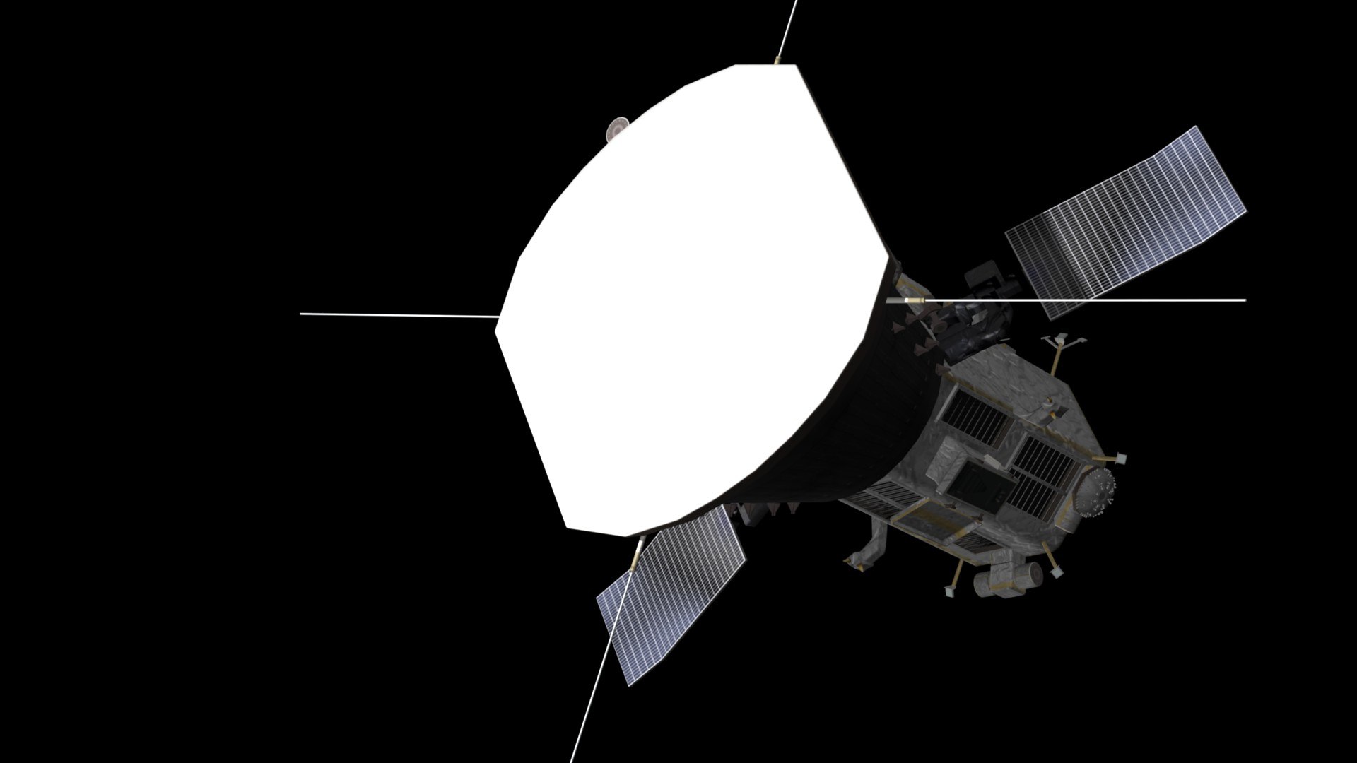 parker solar probe 3D https://p.turbosquid.com/ts-thumb/P9/EumIFP/Fjmkb6B8/psppr18/jpg/1544454463/1920x1080/fit_q87/2f76a6b064084405190a9b5642effb94772a19fc/psppr18.jpg
