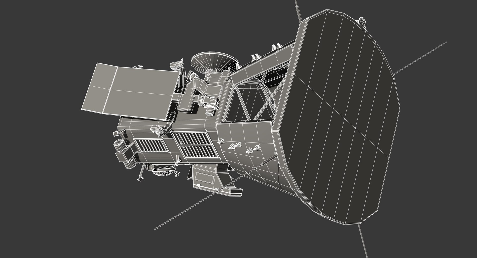 parker solar probe 3D https://p.turbosquid.com/ts-thumb/P9/EumIFP/TCn0NF4P/pspwire5/jpg/1544454463/1920x1080/fit_q87/4d04274af56c18f9b3af39424f1a41015a12a2c0/pspwire5.jpg
