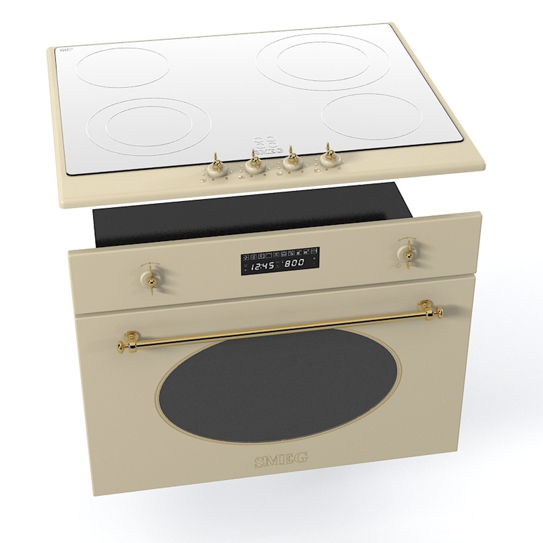 Max Smeg Kitchen Cooktop