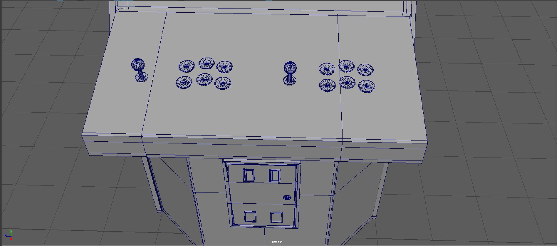 Arcade Cabinet Splatoon 3D - TurboSquid 1384010