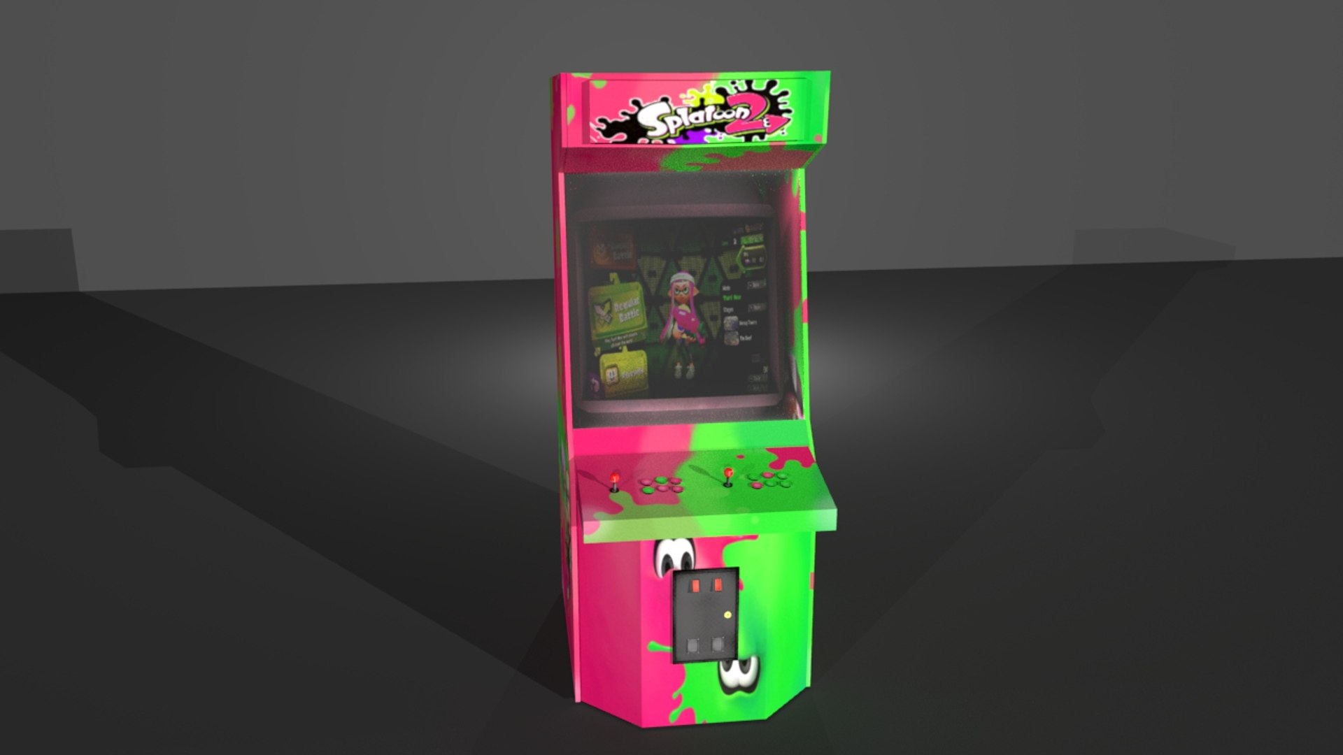 arcade machine splatoon 3