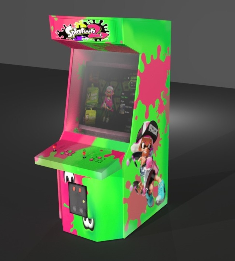 arcade machine splatoon 3